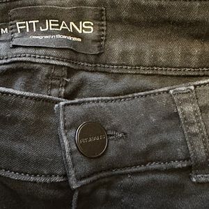 FITJEANS regular flared high waisted jeans